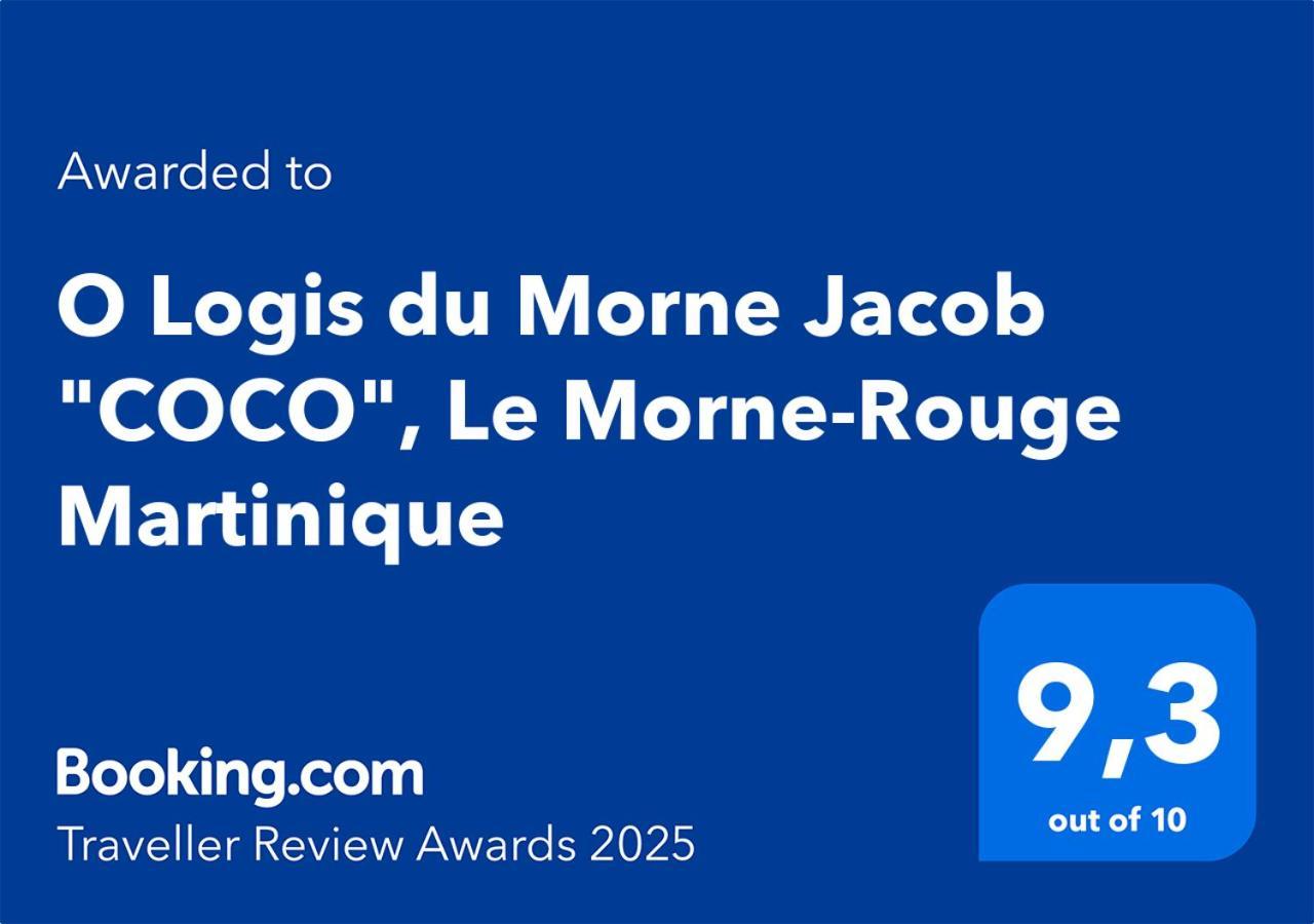 O Logis Du Morne Jacob "Coco", Le Morne-Rouge Martinique Lägenhet Exteriör bild